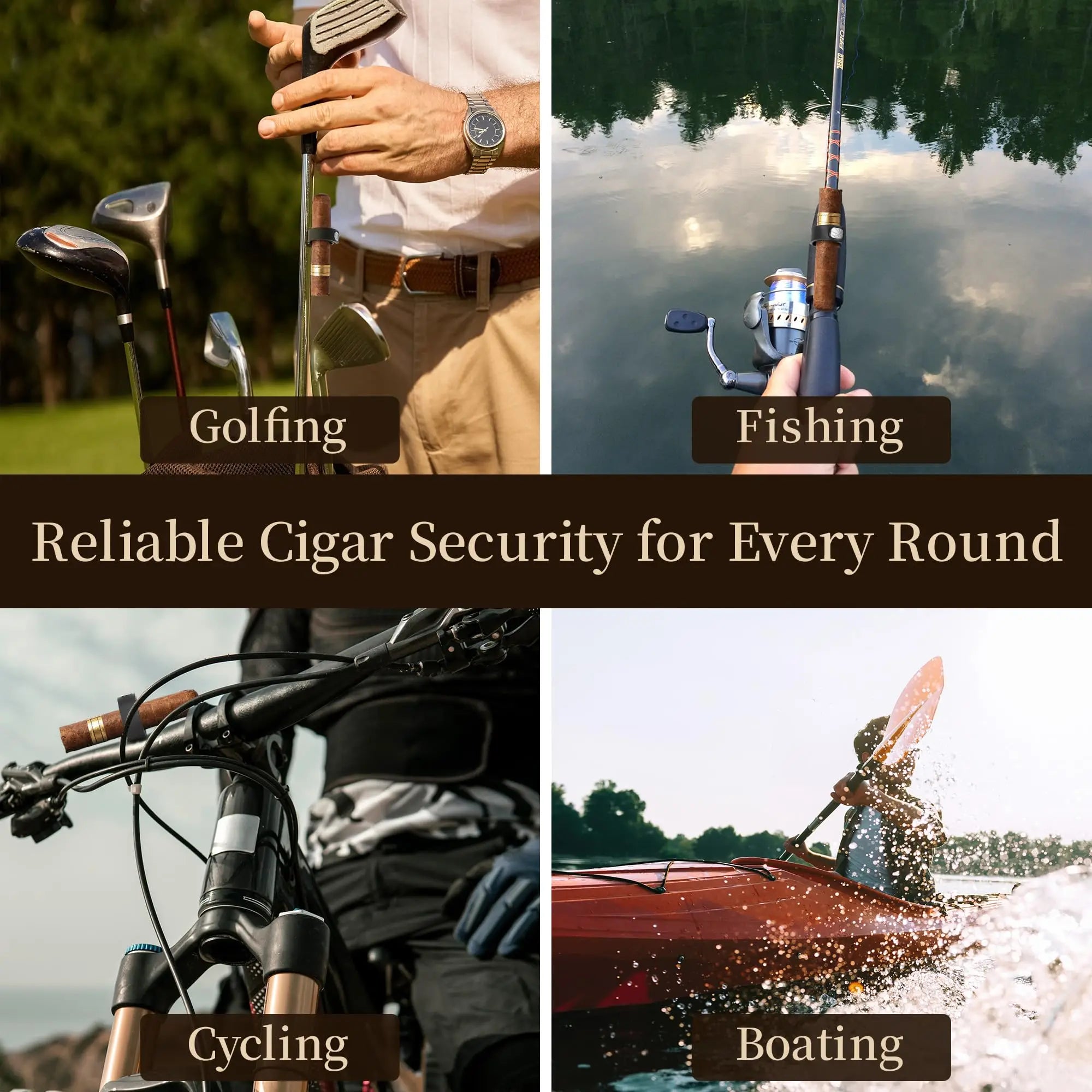 Magnetic Cigar Mount for Golf Carts